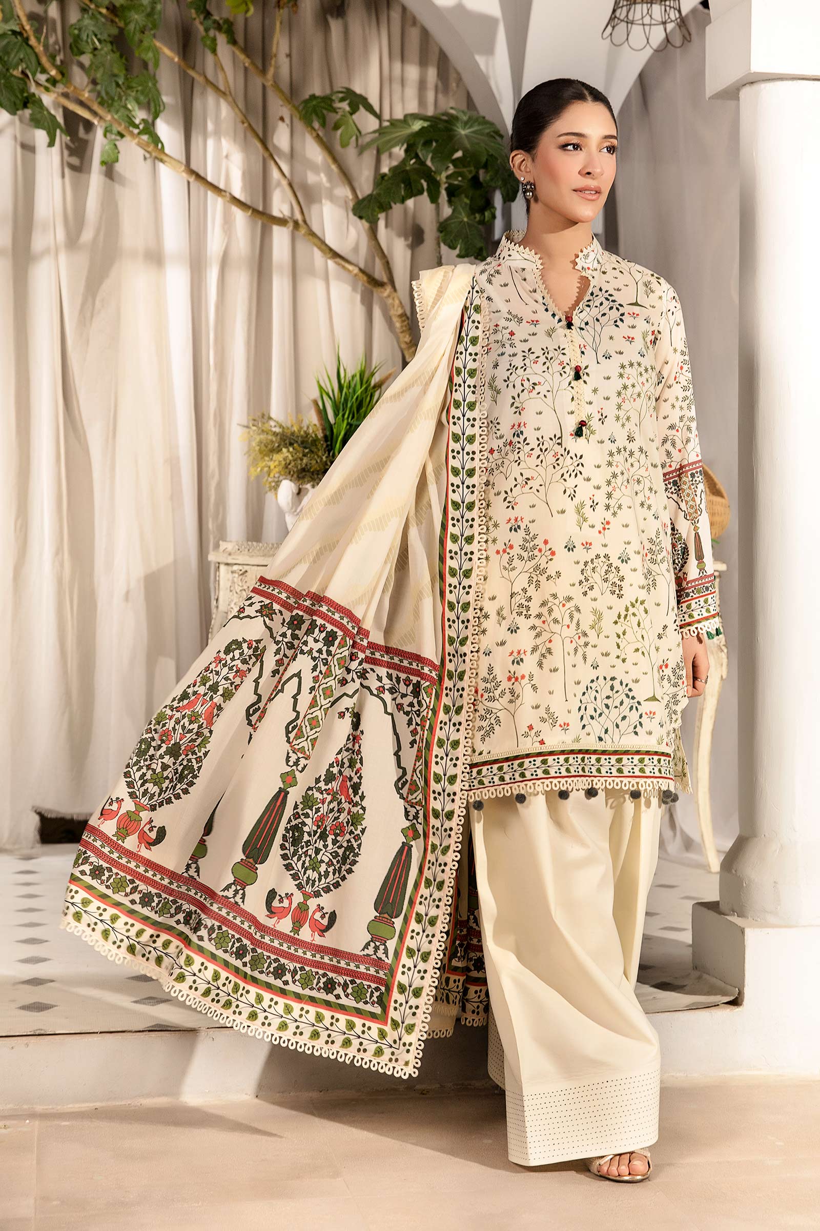 MARIA. B. - 3  Piece Printed Lawn Unstitched