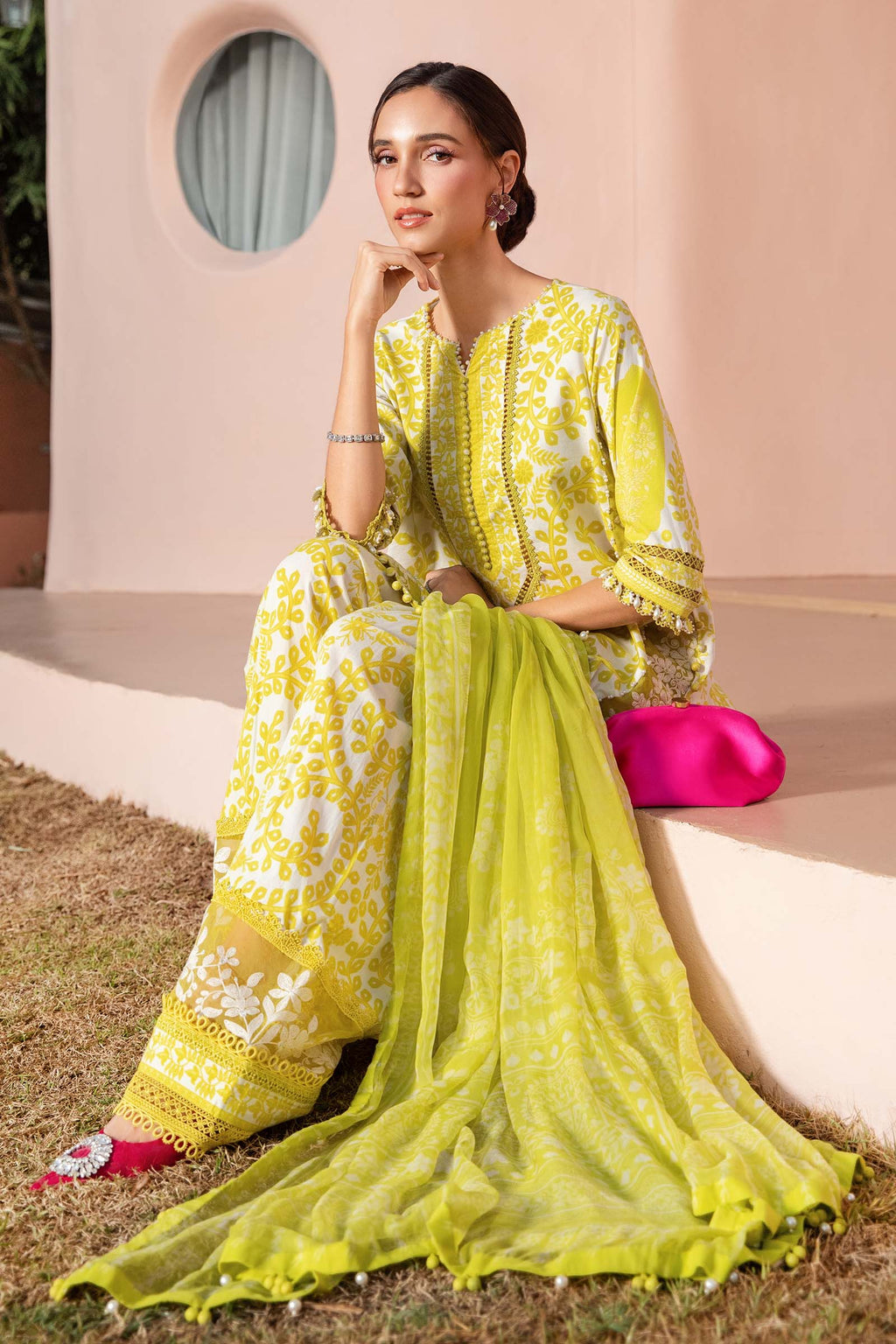 MARIA B. - 3 Piece Unstitched Embroidered Lawn Suit