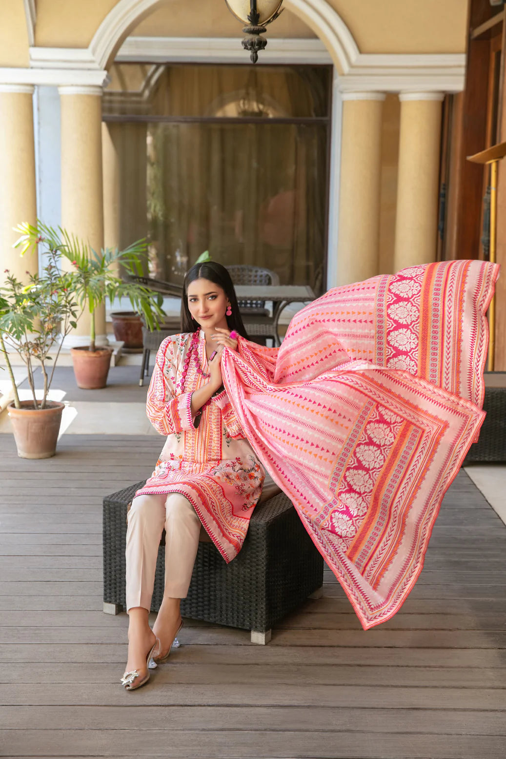 Tawakkal - Unstitched 3 Piece Bana Dora Printed Lawn