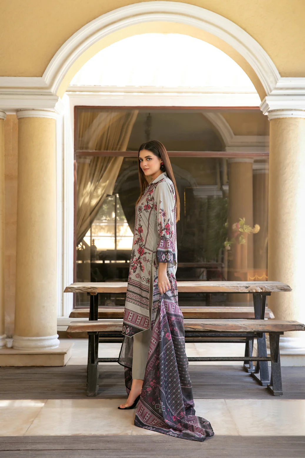 Tawakkal - Unstitched 3 Piece Bana Dora Printed Lawn Z-1504
