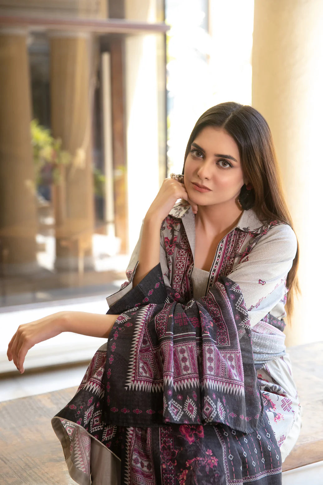 Tawakkal - Unstitched 3 Piece Bana Dora Printed Lawn Z-1504