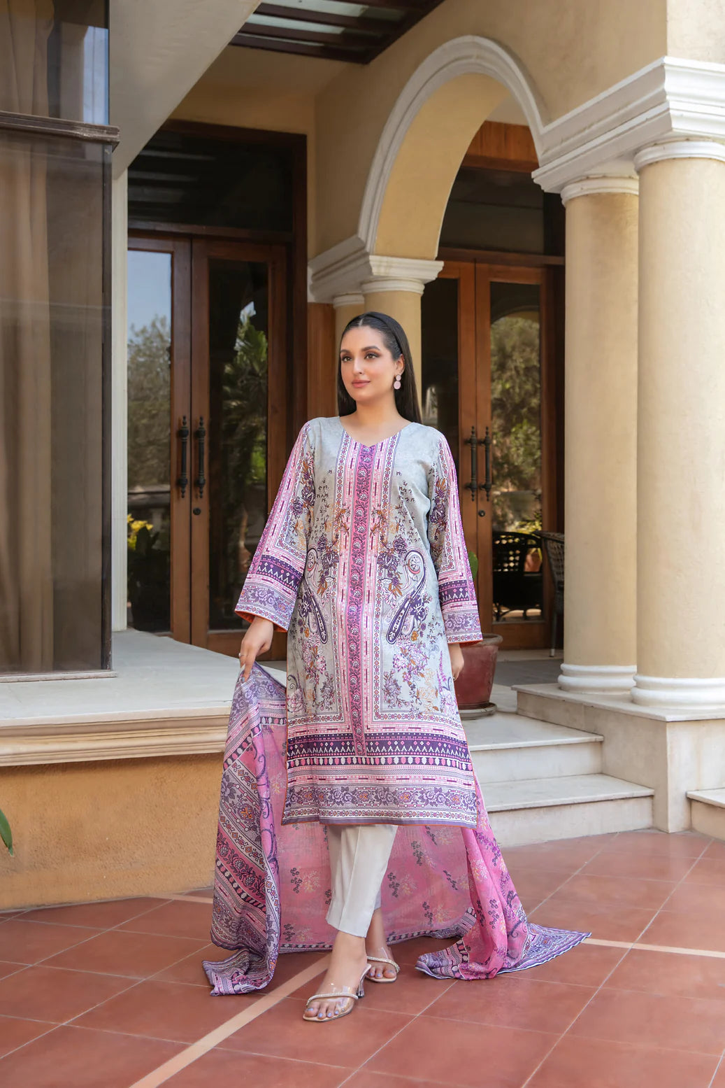 Tawakkal - Unstitched 3 Piece Bana Dora Printed Lawn
