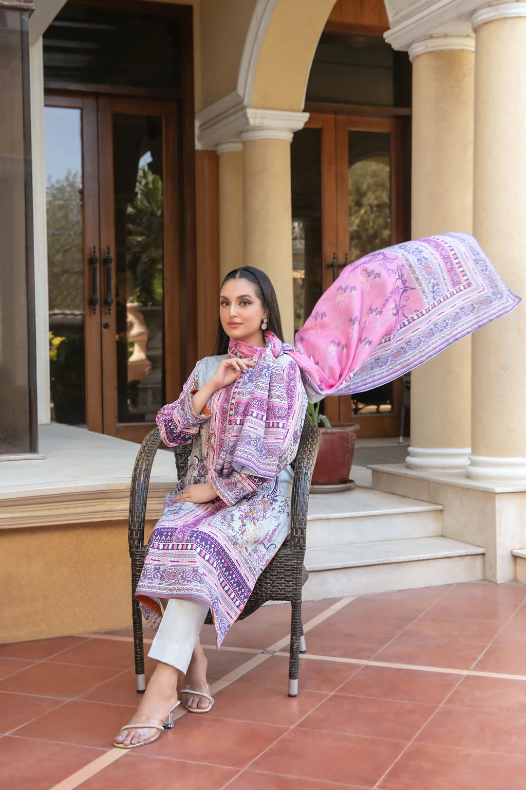 Tawakkal - Unstitched 3 Piece Bana Dora Printed Lawn