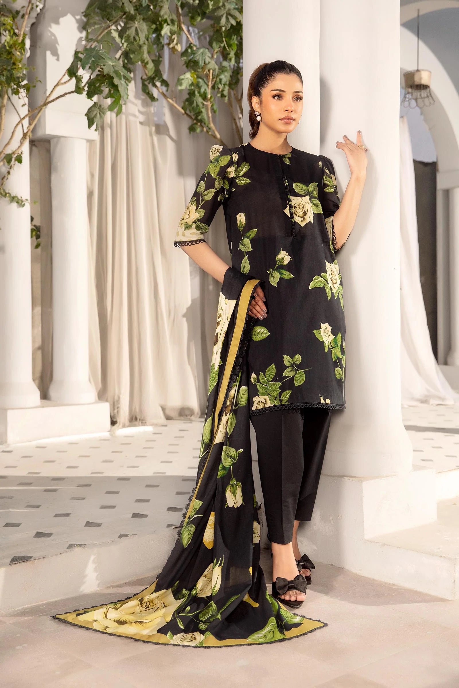 MARIA. B. - 3  Piece Printed Lawn Unstitched