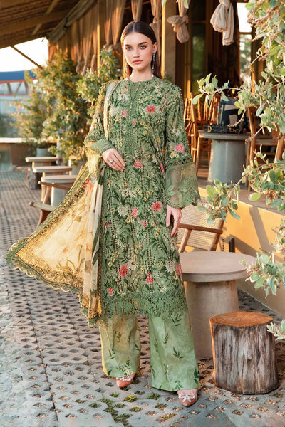 MARIA B. - 3 Piece Unstitched Embroidered Lawn Suit