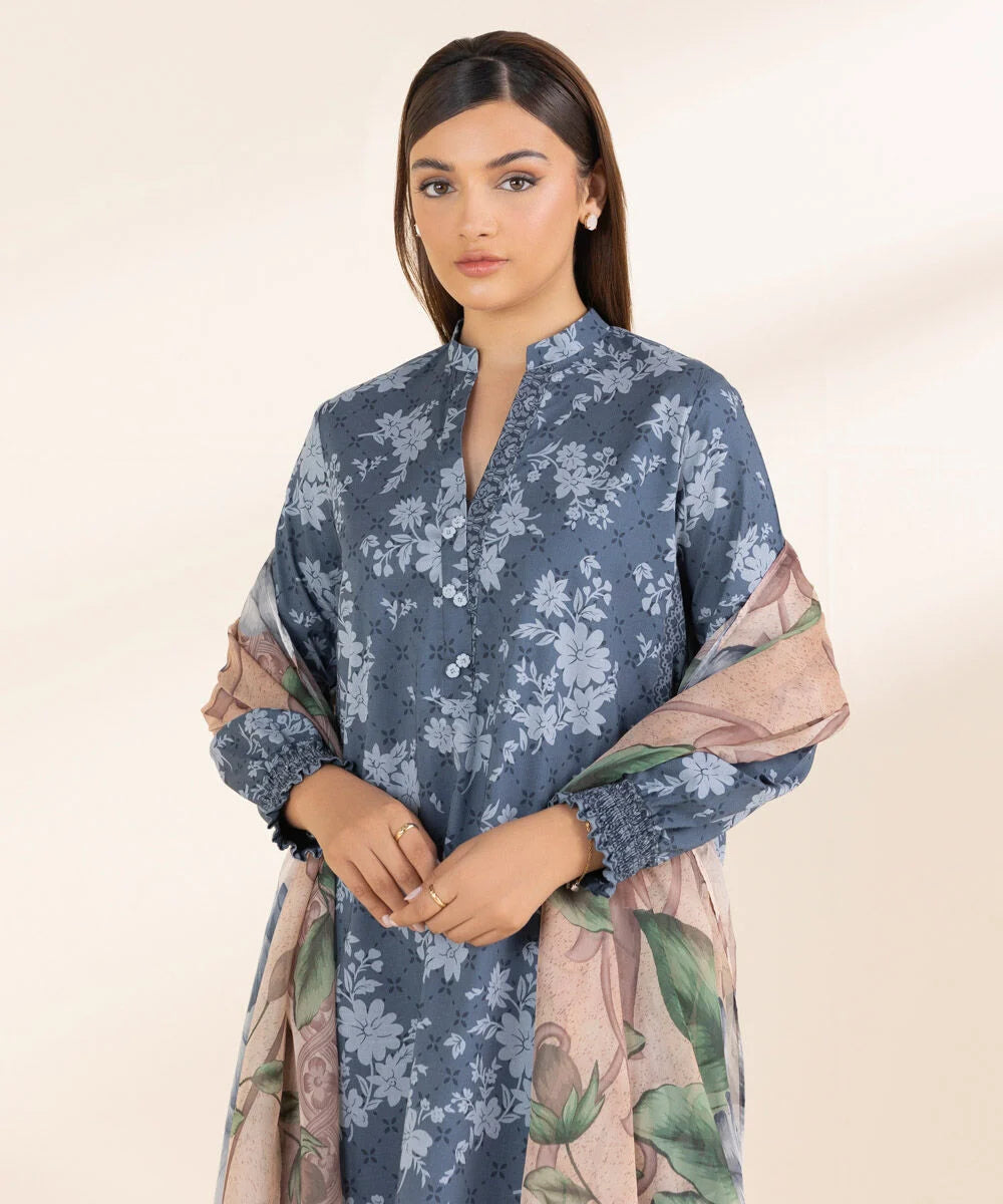 SAPPHIRE - 3 Piece - Printed Lawn Suit