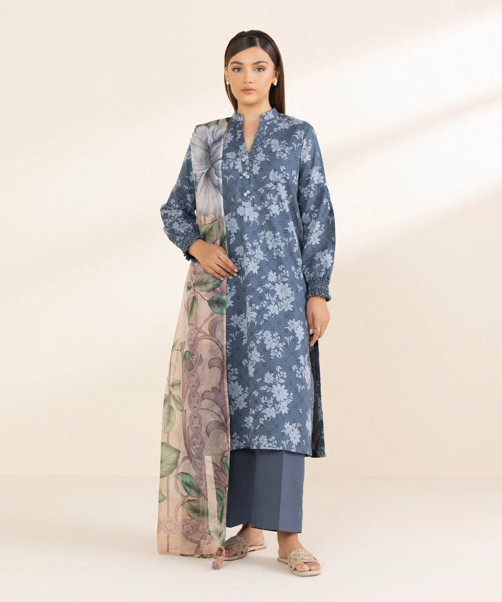 SAPPHIRE - 3 Piece - Printed Lawn Suit