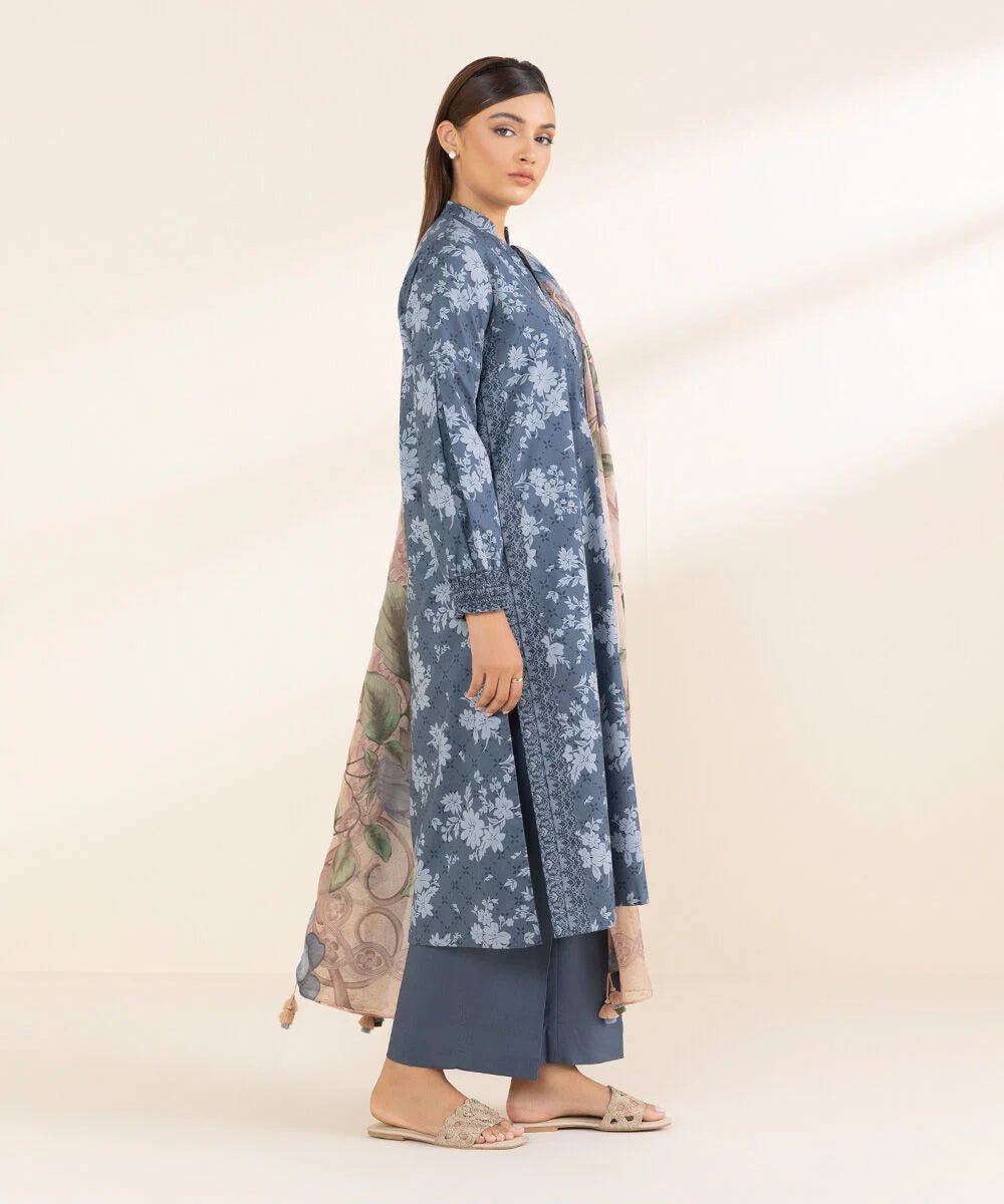 SAPPHIRE - 3 Piece - Printed Lawn Suit