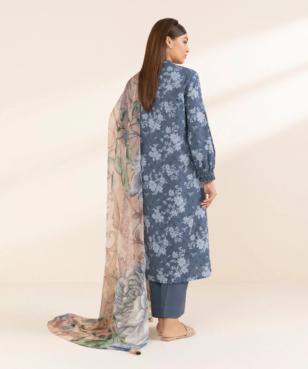 SAPPHIRE - 3 Piece - Printed Lawn Suit