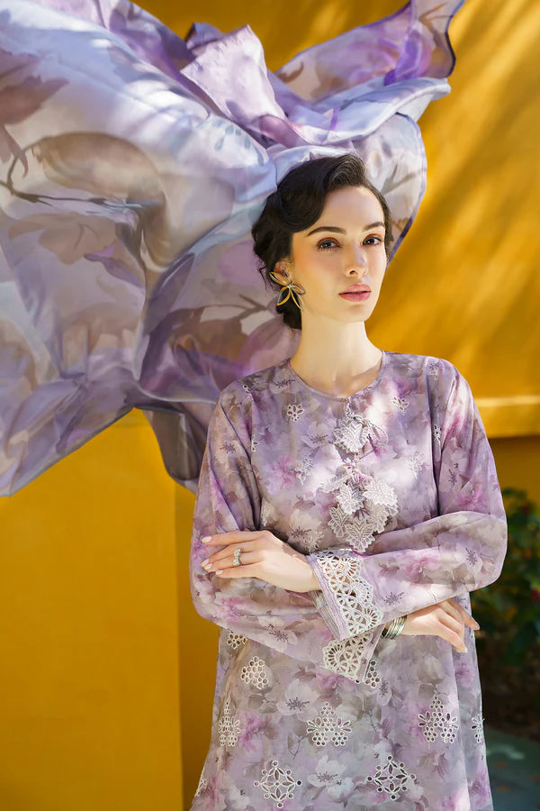 Baroque -  Embroidered Lawn 3 piece Unstitched