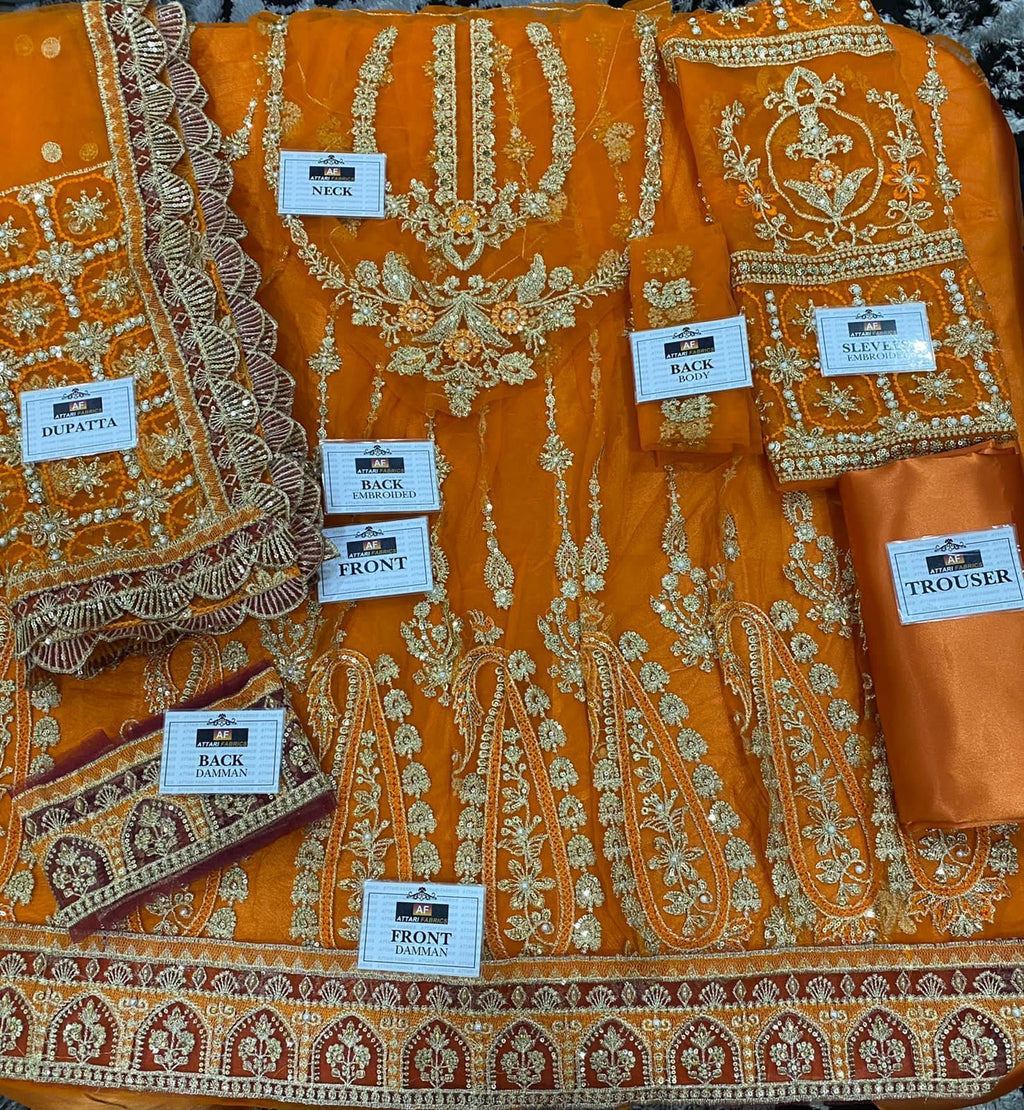 Afrozeh- Maxi With Duppatta & Trouser