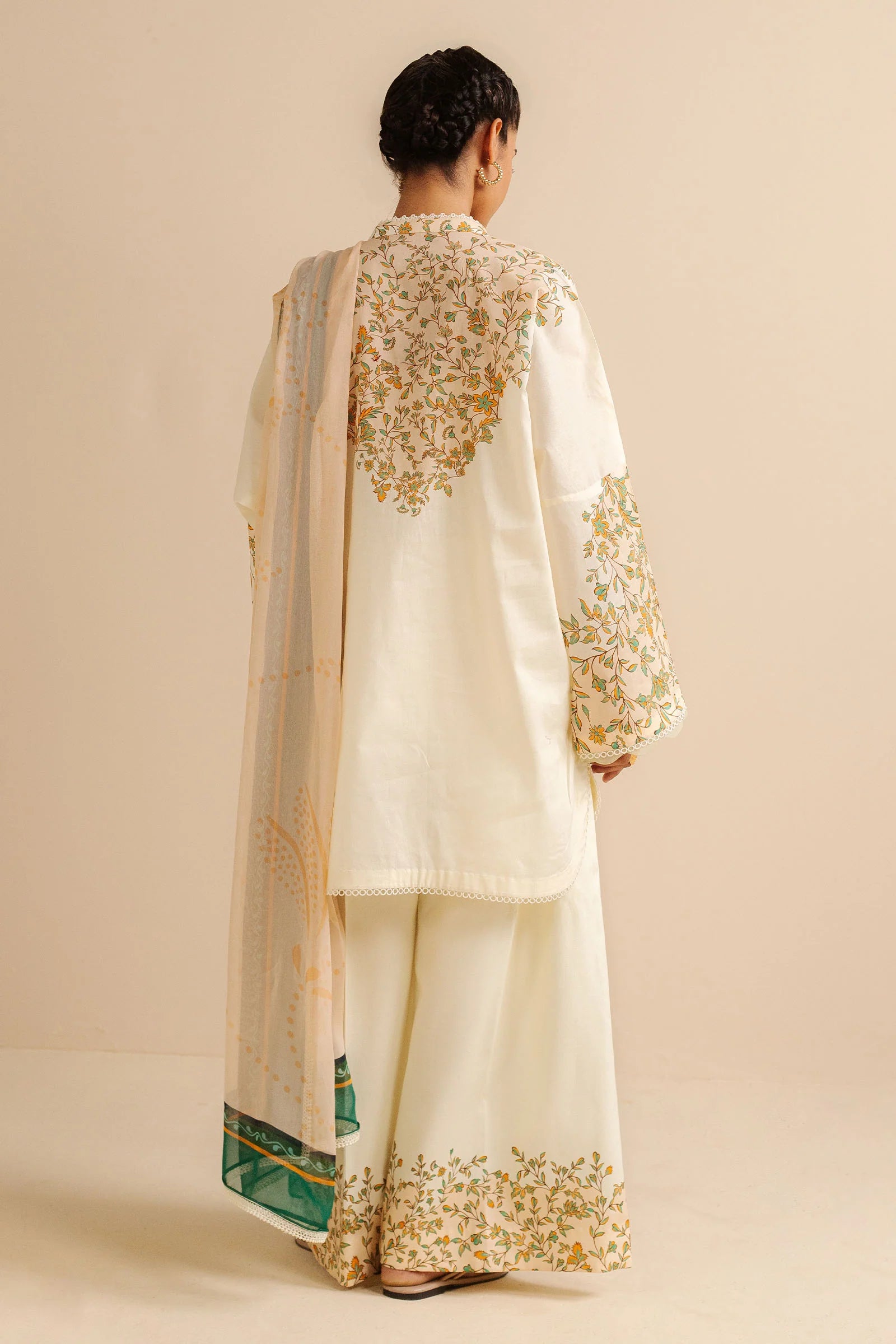 COCO BY ZARA SHAHJAHAN - 3PC UNSTITCHED - PRIINTED LAWN