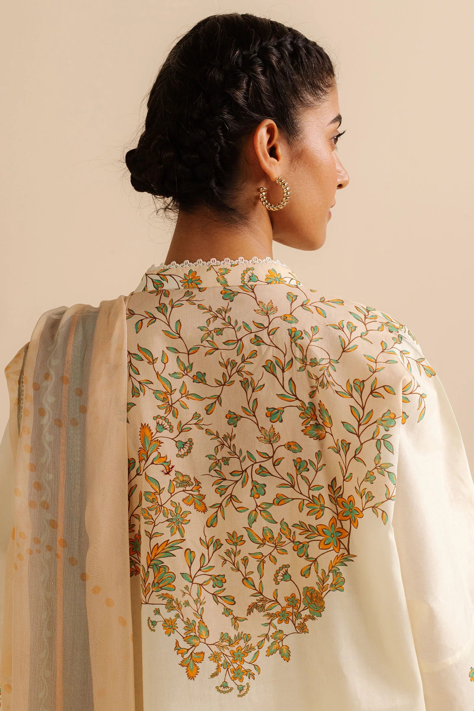 COCO BY ZARA SHAHJAHAN - 3PC UNSTITCHED - PRIINTED LAWN