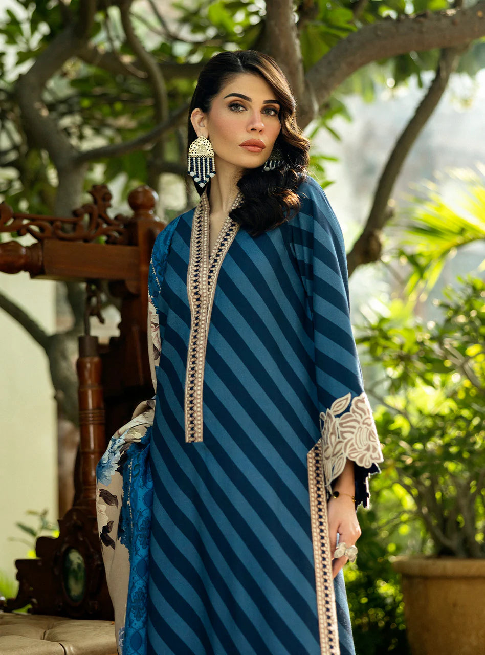 Zainab Chottani - Embroidered Lawn 3- Piece Unstitched