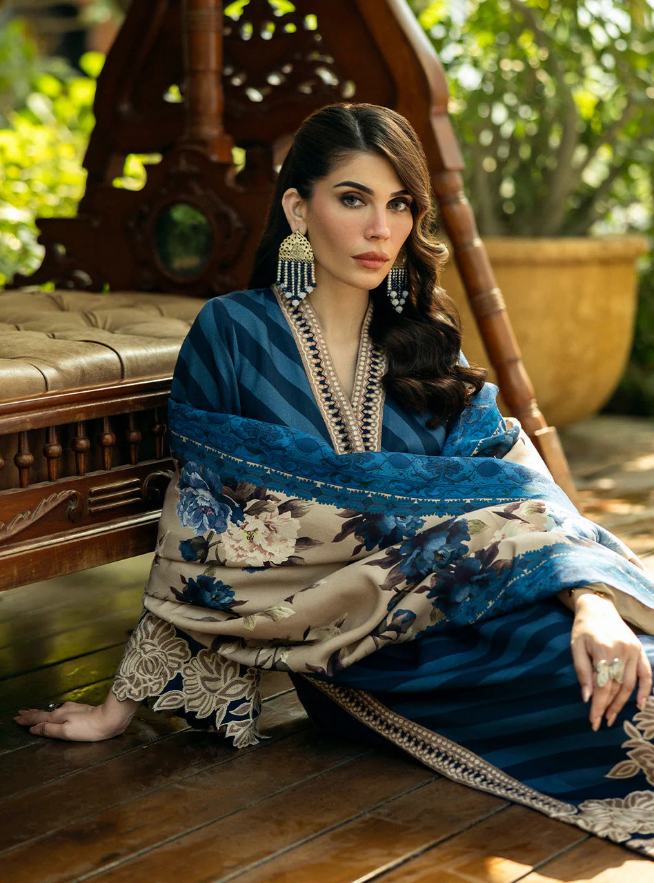 Zainab Chottani - Embroidered Lawn 3- Piece Unstitched