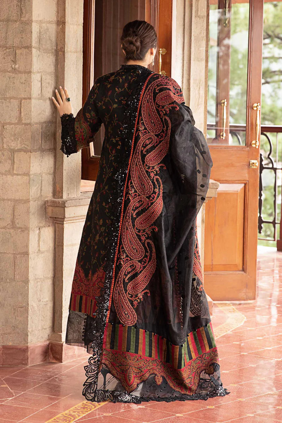 Maria B. - 3 Piece Unstitched Embroidered Lawn Suit