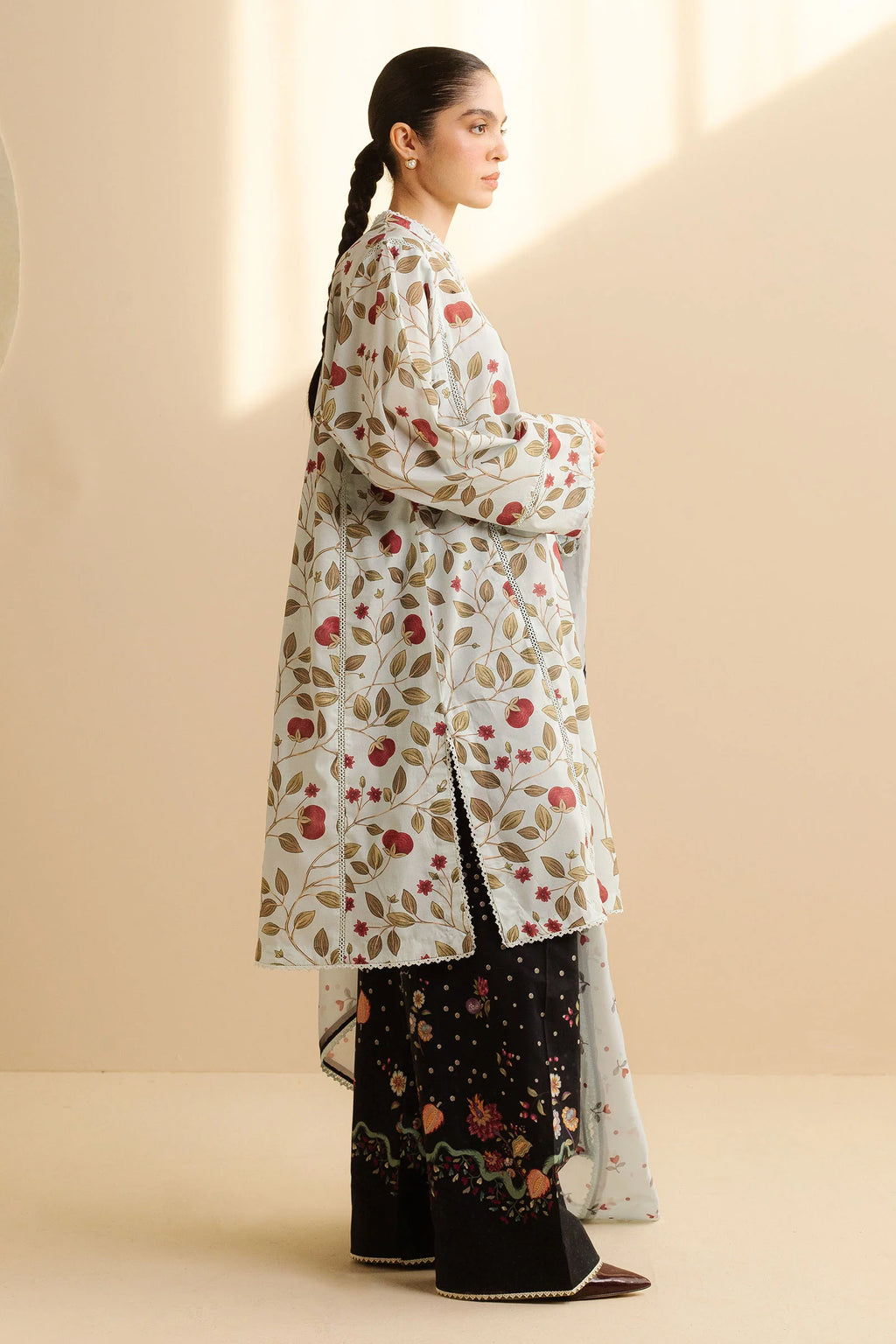 COCO BY ZARA SHAHJAHAN - 3PC UNSTITCHED - PRIINTED LAWN