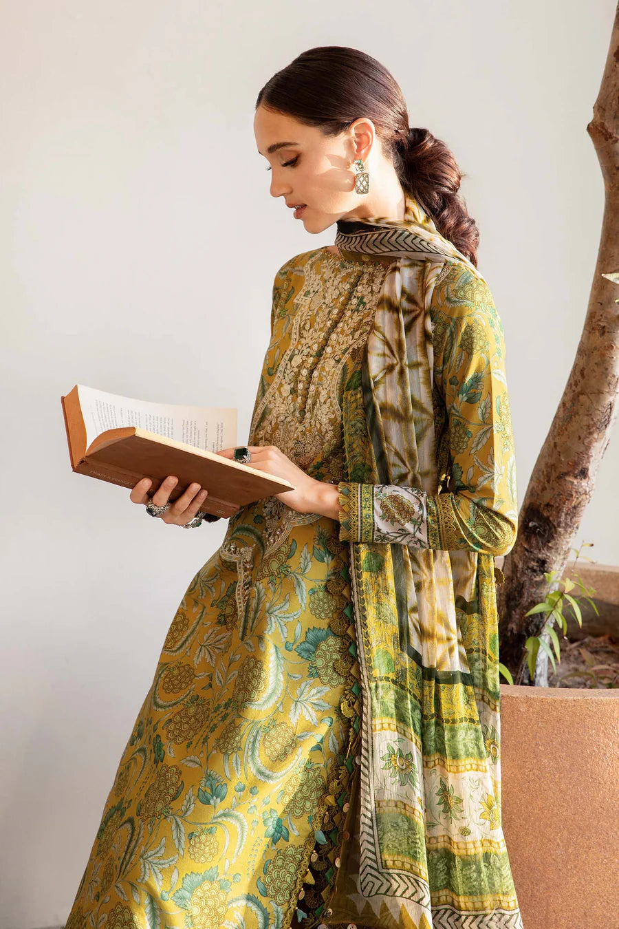 MARIA.B. - Unstitched Lawn Embroidered 3 Piece