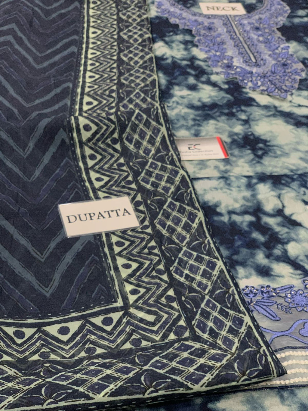 Sapphire - Unstitched Embroidered Lawn 3 PC unstitched