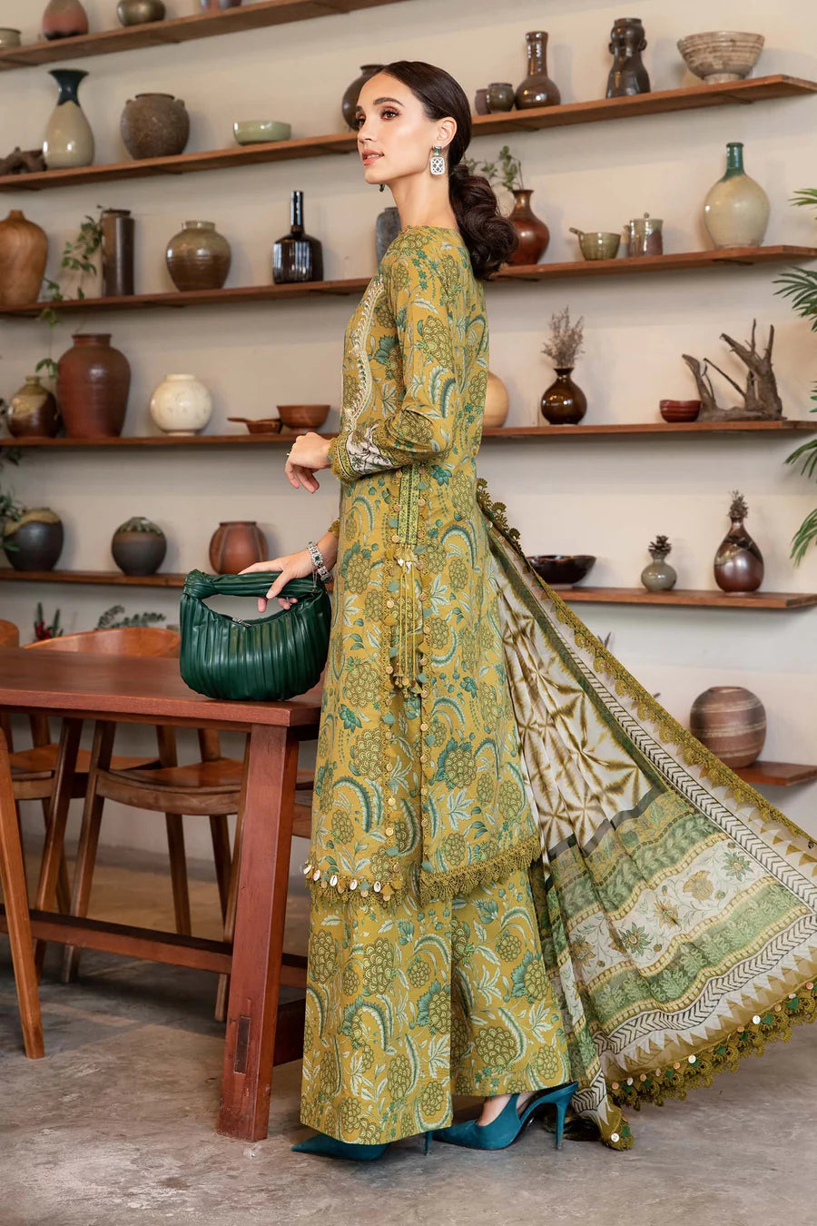 MARIA.B. - Unstitched Lawn Embroidered 3 Piece