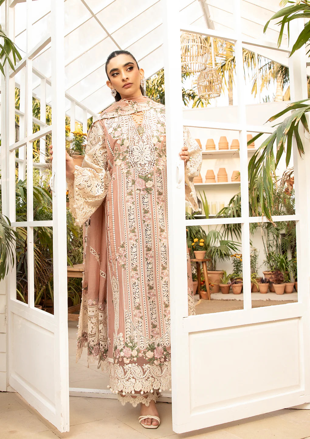 Elaf - 3 Piece Embroidered Unstitched Luxury Lawn
