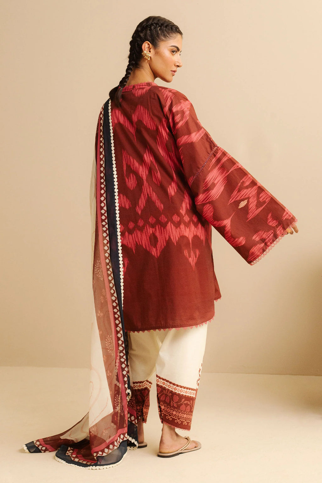 COCO BY ZARA SHAHJAHAN - 3PC UNSTITCHED - PRIINTED LAWN