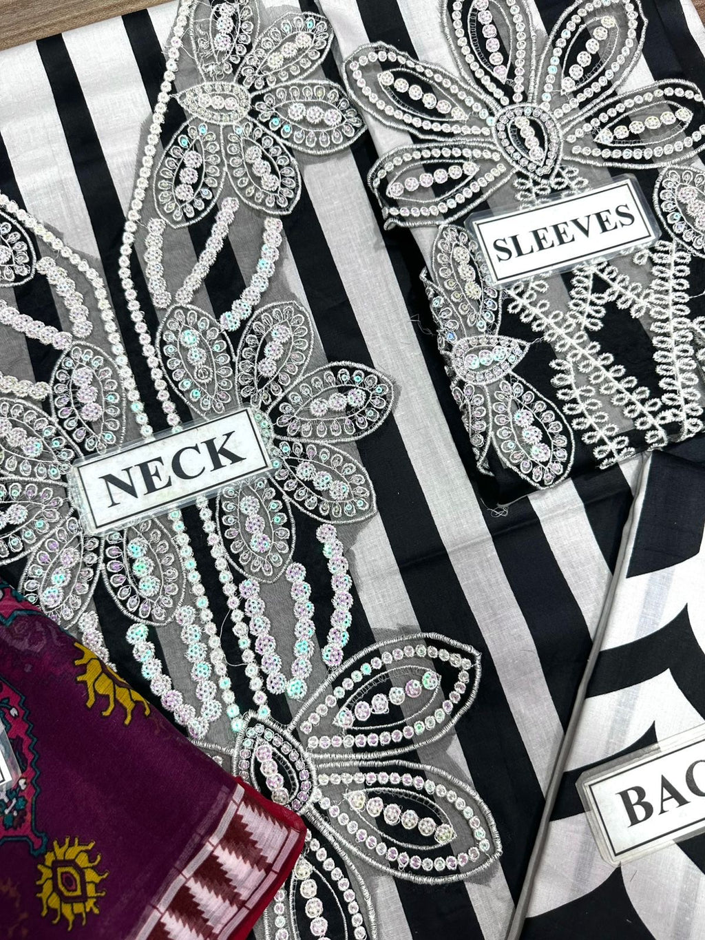 MARIA.B. - Unstitched Lawn Embroidered 3 Piece