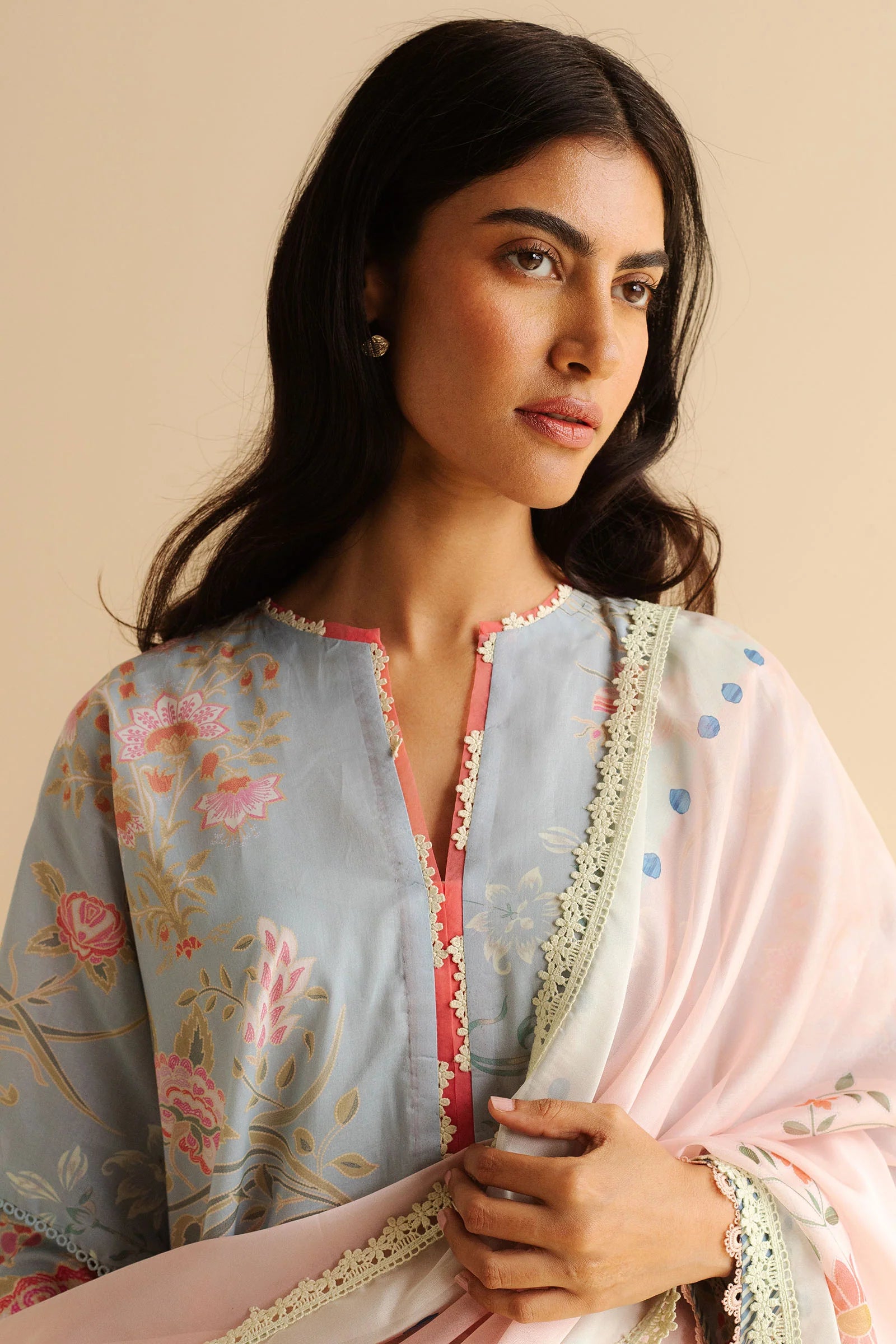 COCO BY ZARA SHAHJAHAN - 3PC UNSTITCHED - PRIINTED LAWN