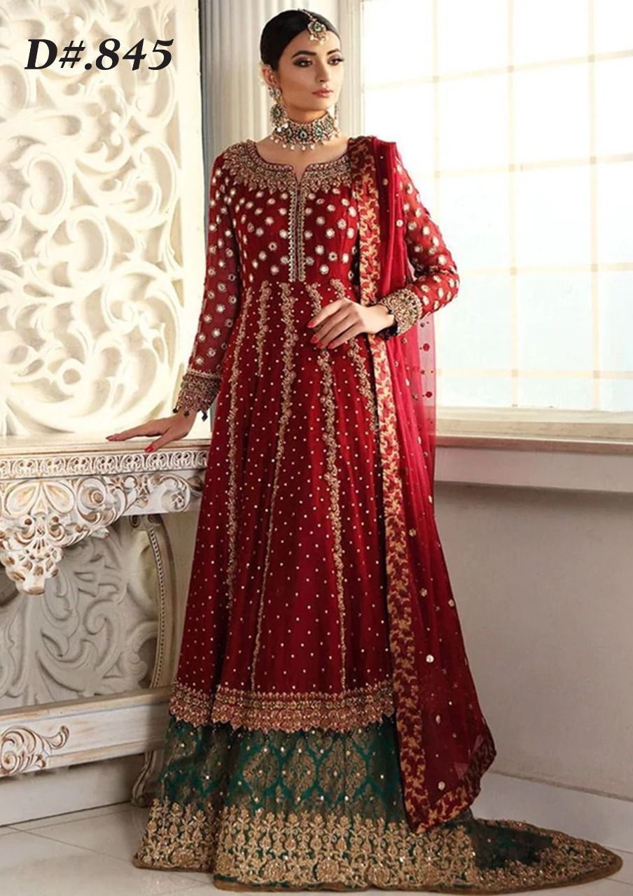 Ayesha Imran - Embroidered Party wear Sharara
