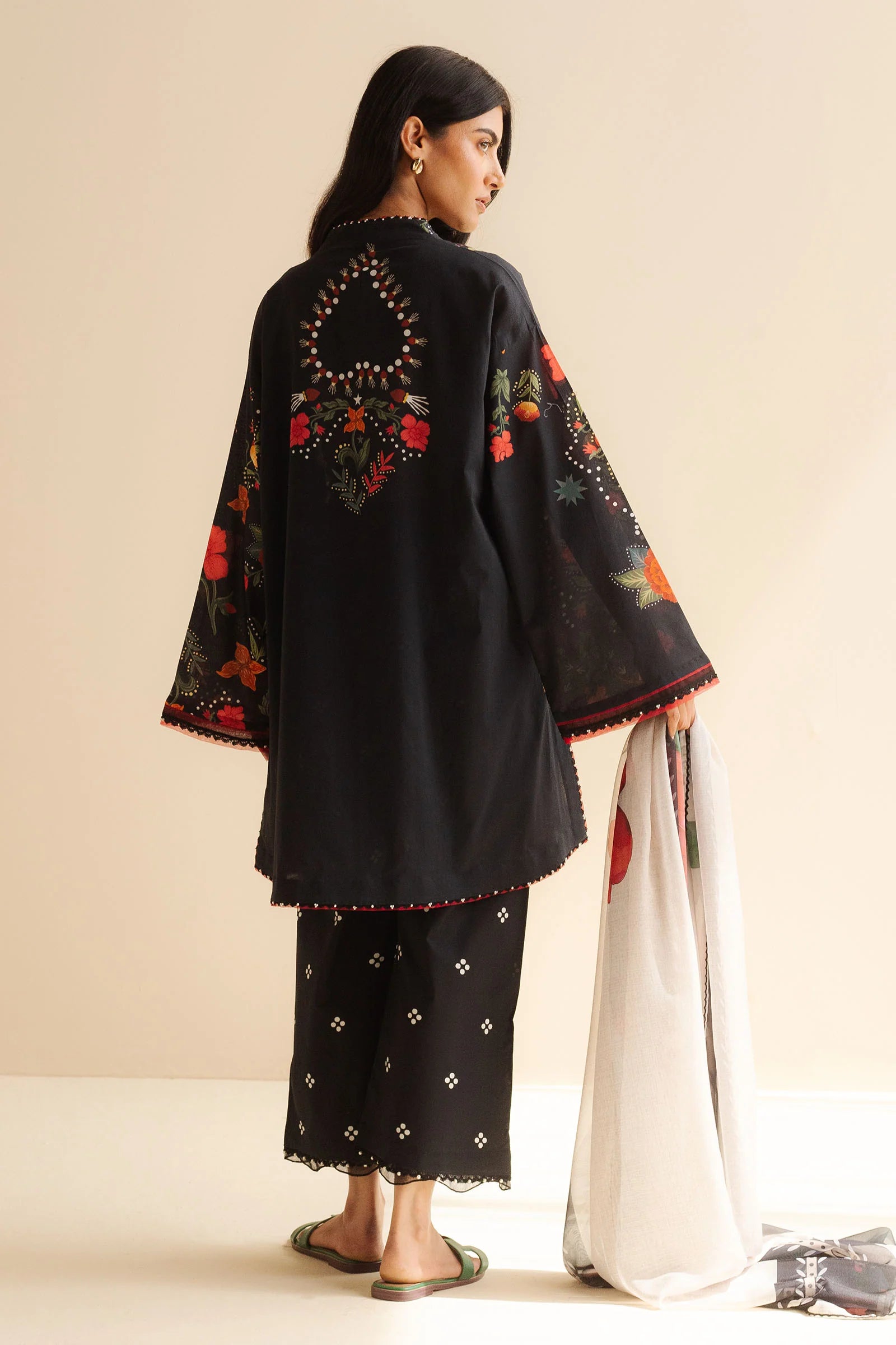 COCO BY ZARA SHAHJAHAN - 3PC UNSTITCHED - PRIINTED LAWN