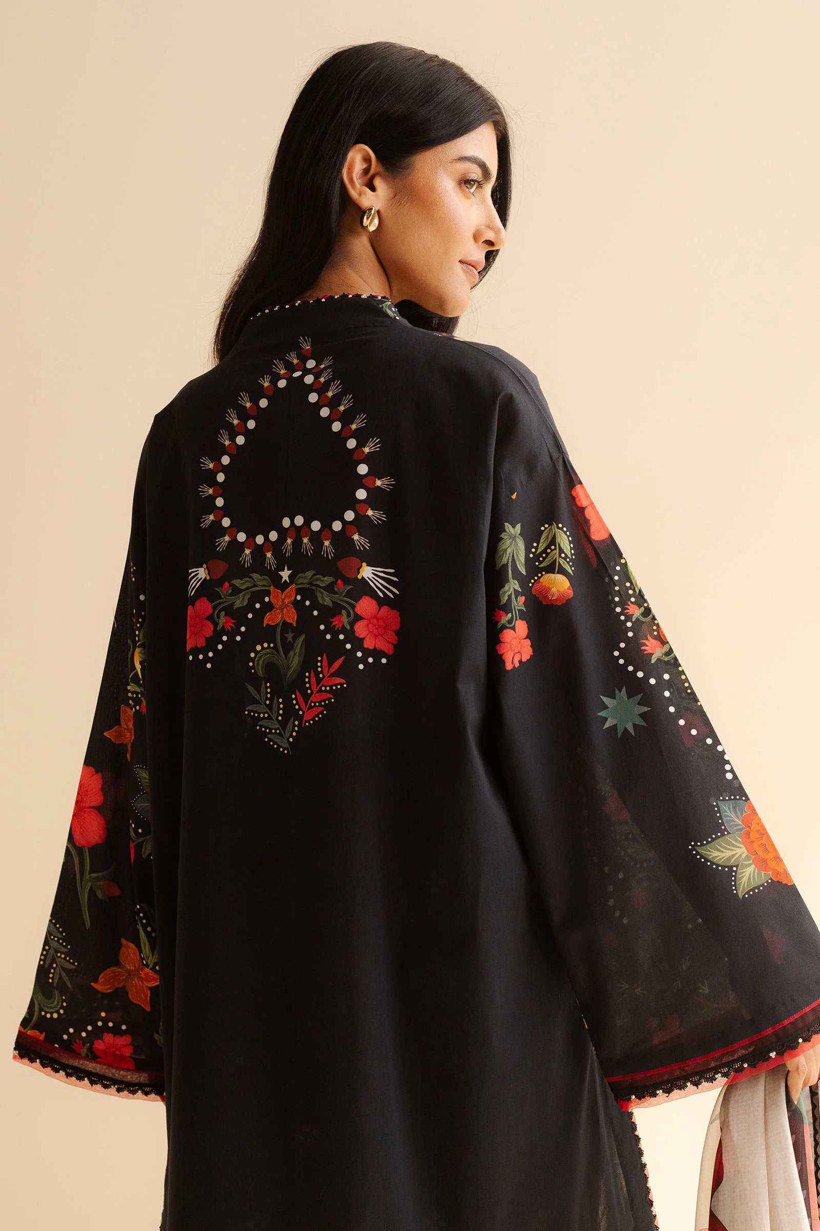 COCO BY ZARA SHAHJAHAN - 3PC UNSTITCHED - PRIINTED LAWN