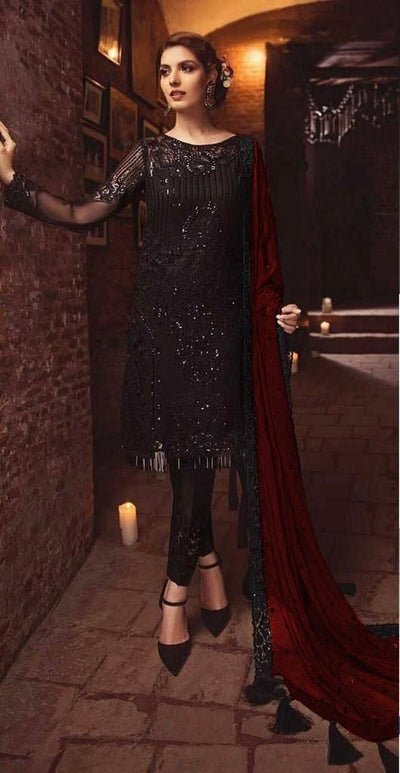 Serene Premium - Unstitched 3 Piece Chiffon