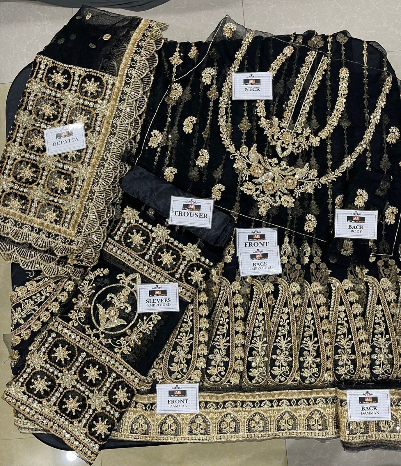 Afrozeh- Maxi With Duppatta & Trouser