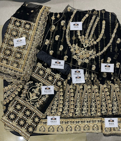 Afrozeh- Maxi With Duppatta & Trouser