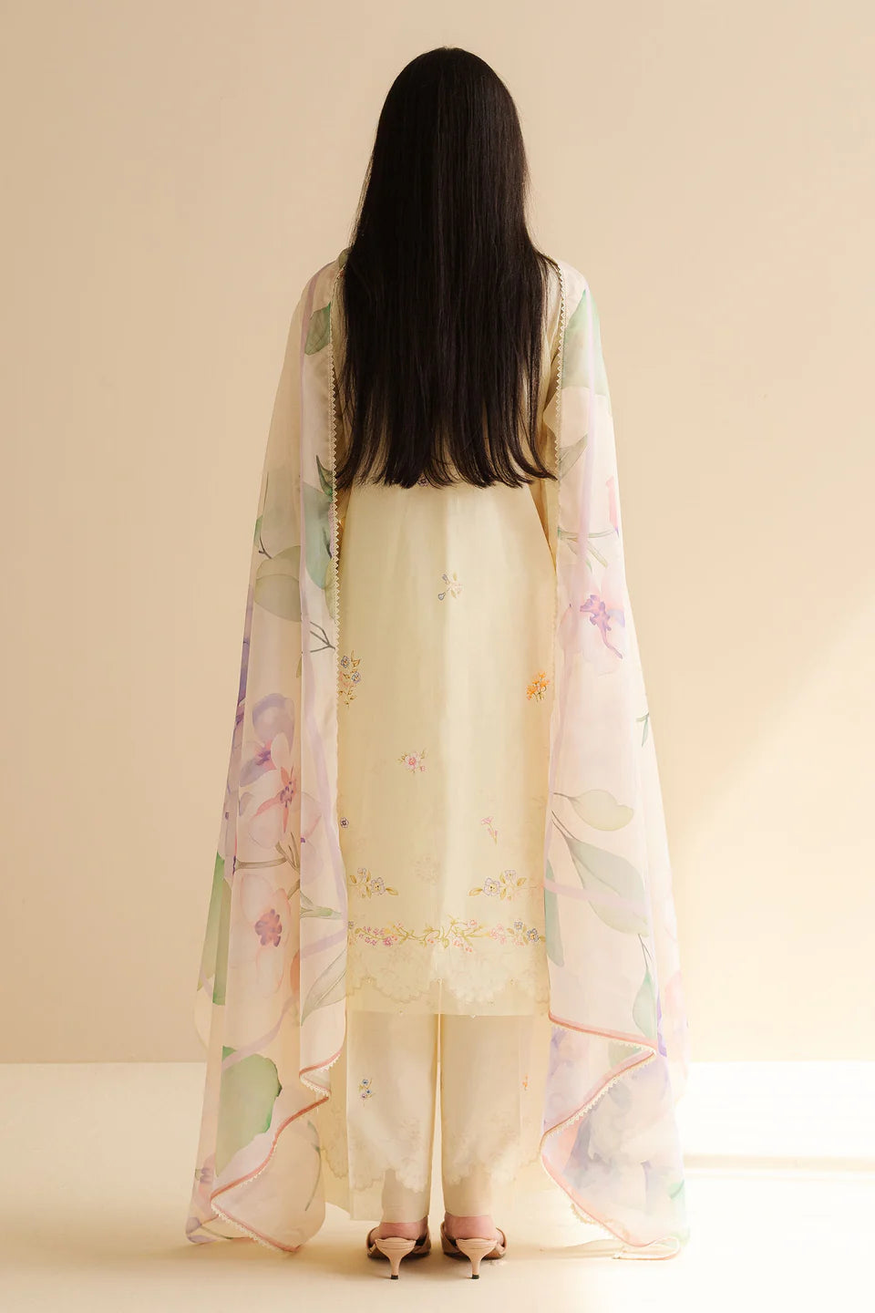 COCO BY ZARA SHAHJAHAN - 3PC UNSTITCHED - PRIINTED LAWN