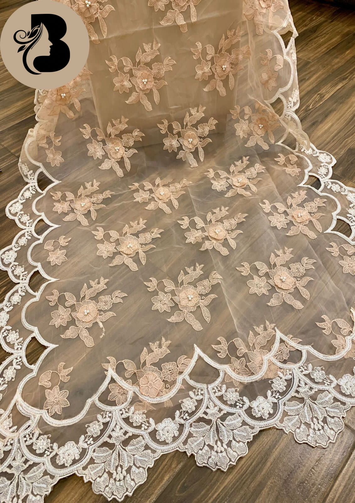 MARIA.B. - Unstitched Organze Embroidered 3 Piece