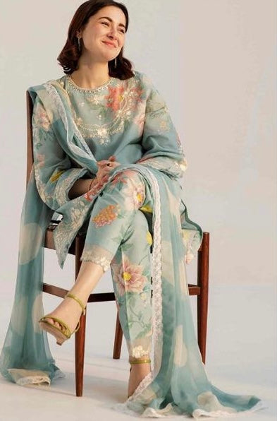 Coco by Zara Shahjahan - 3 Piece Embroidered Lawn Unstitched