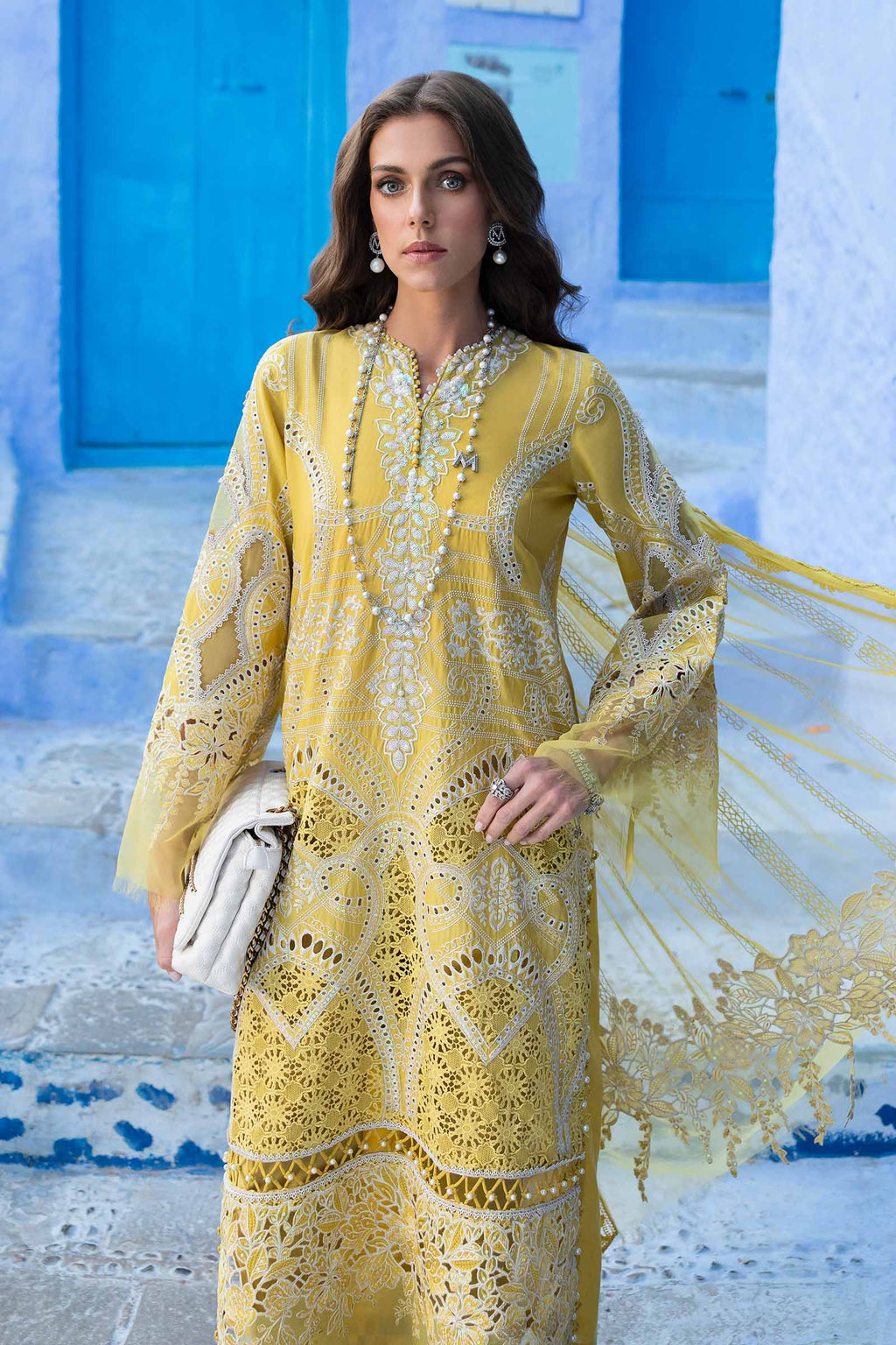 MARIA B. - 3 Piece Unstitched Embroidered Lawn Suit