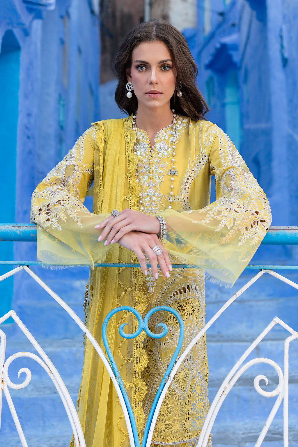 MARIA B. - 3 Piece Unstitched Embroidered Lawn Suit