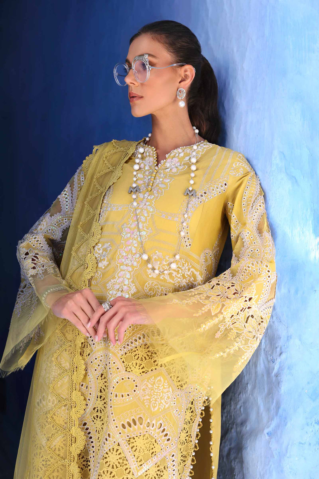 MARIA B. - 3 Piece Unstitched Embroidered Lawn Suit