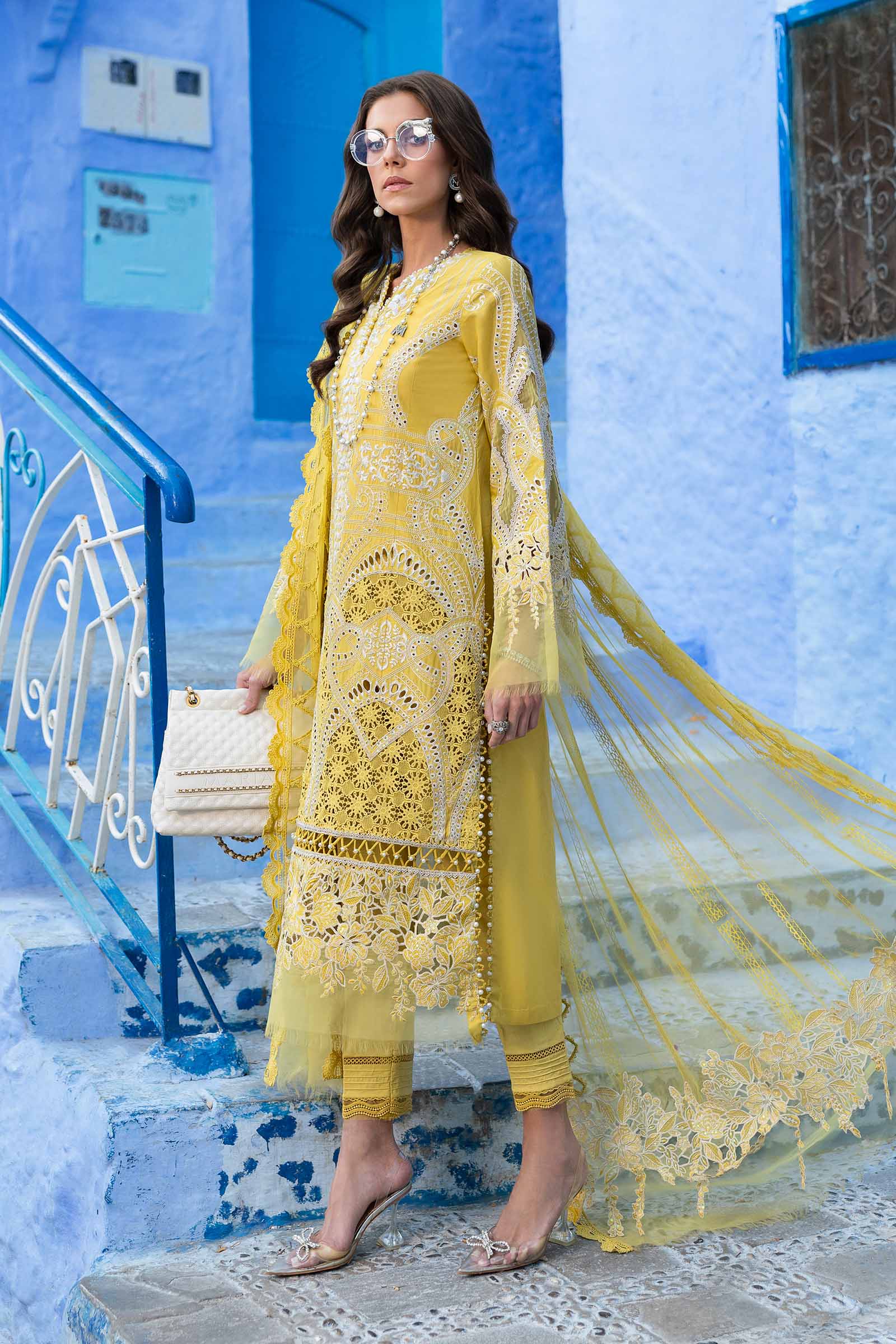 MARIA B. - 3 Piece Unstitched Embroidered Lawn Suit