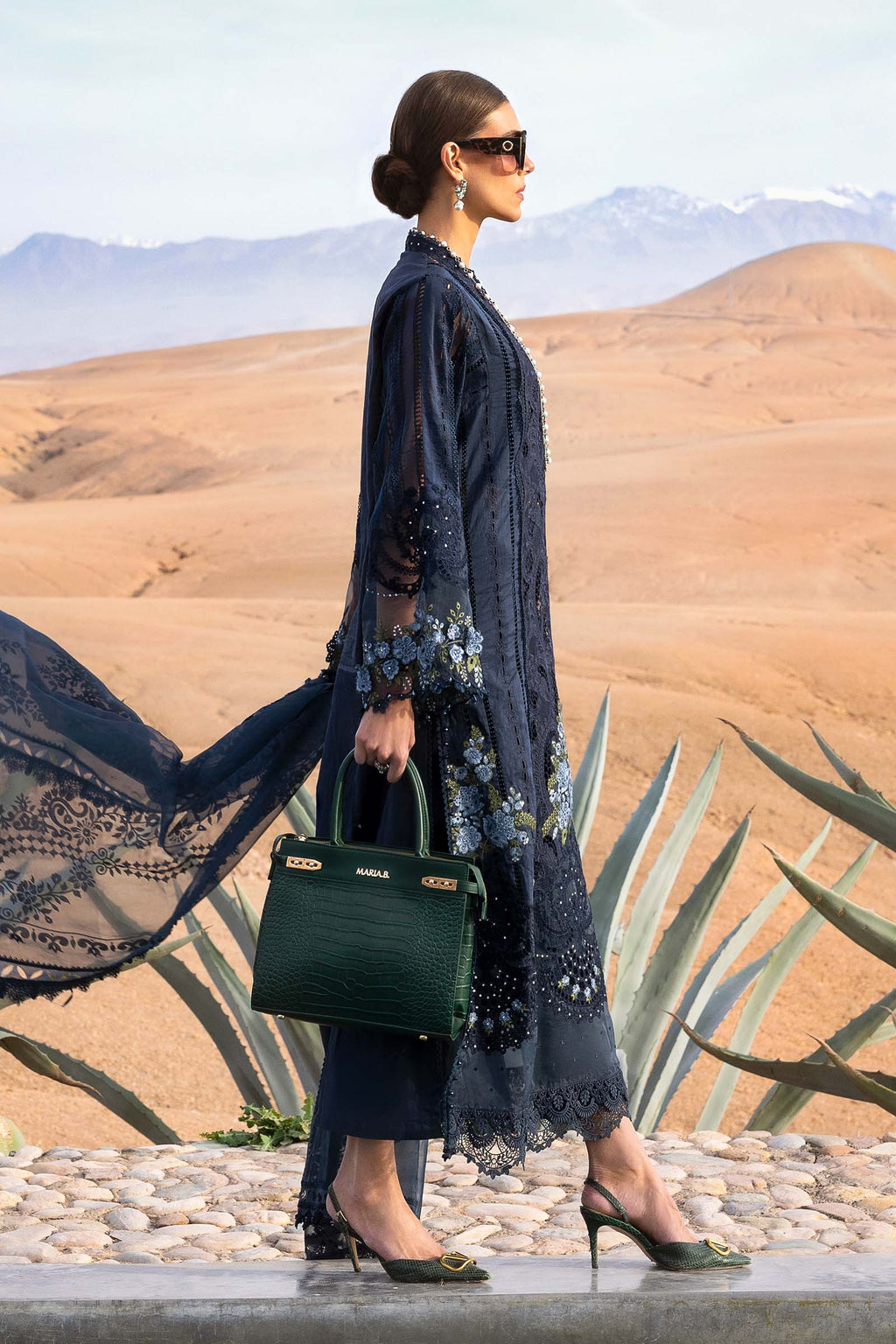 MARIA B. - 3 Piece Unstitched Embroidered Lawn Suit