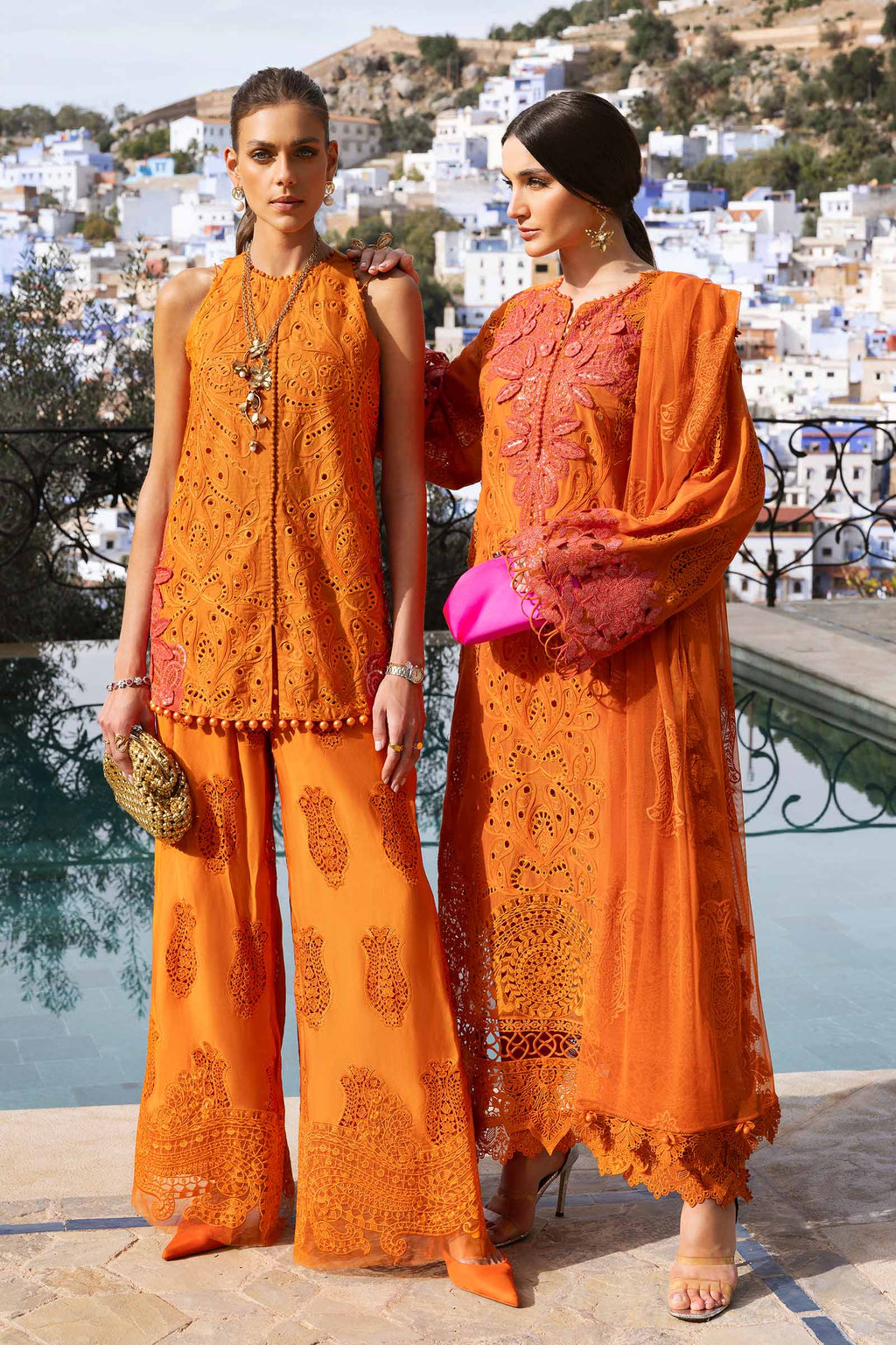 MARIA B. - 3 Piece Unstitched Embroidered Paper Cotton Suit