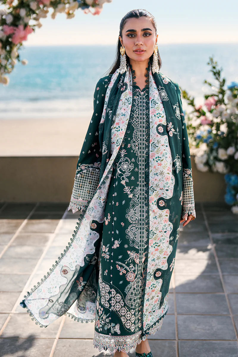 QALAMKAR - 3PC EMBROIDERED Unstitched