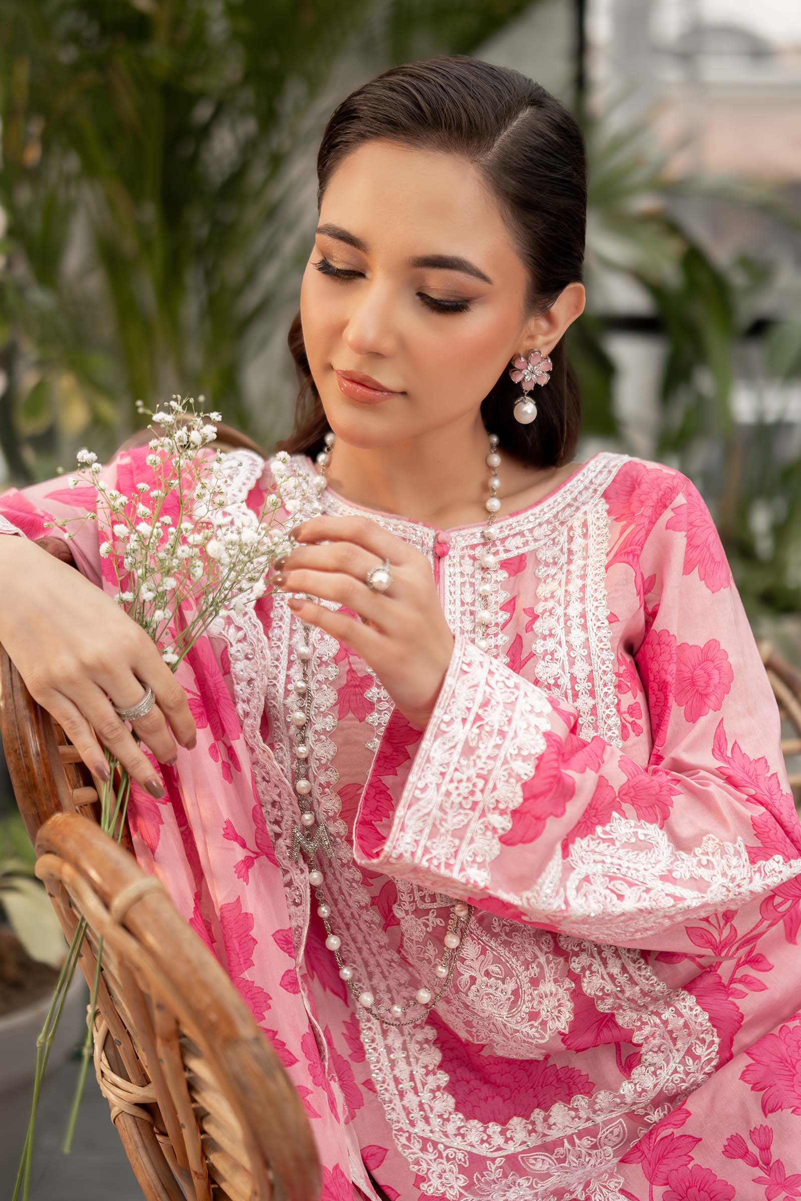 MARIA B. - 3 Piece Unstitched Embroidered Lawn Suit