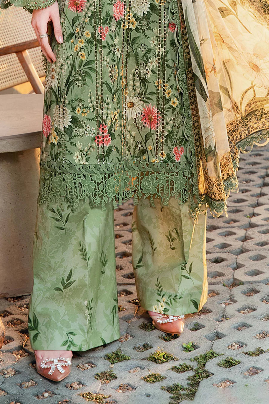 MARIA B. - 3 Piece Unstitched Embroidered Lawn Suit