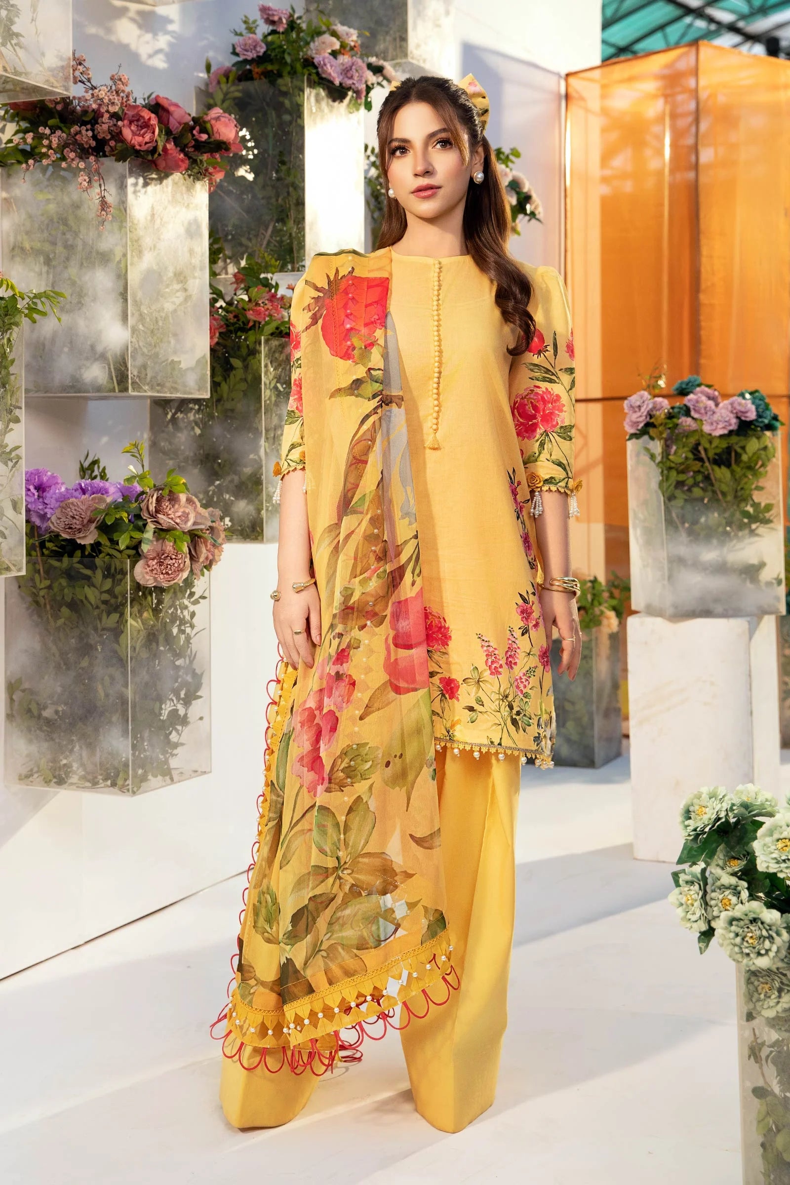 MARIA. B. - 3  Piece Printed Lawn Unstitched