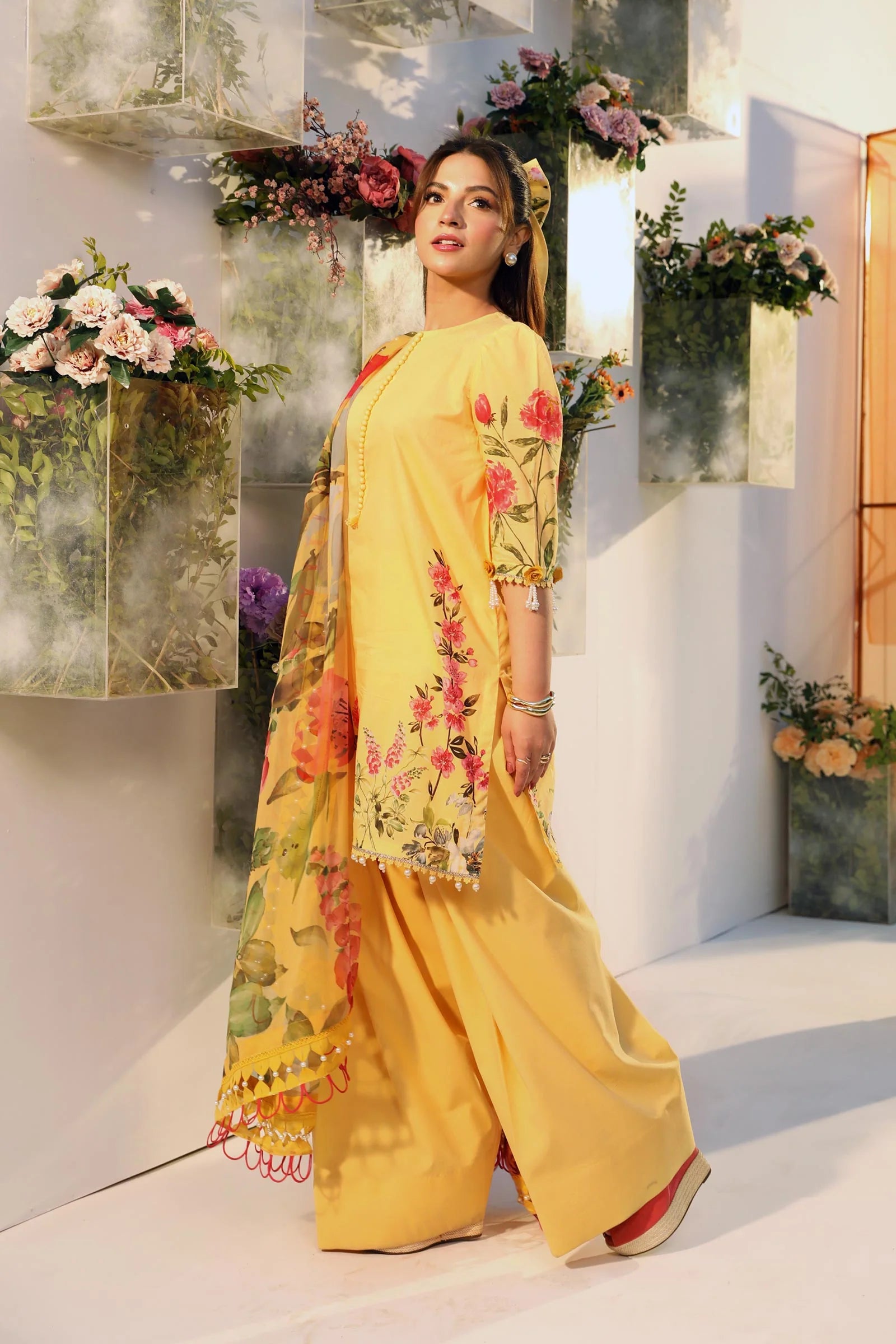 MARIA. B. - 3  Piece Printed Lawn Unstitched