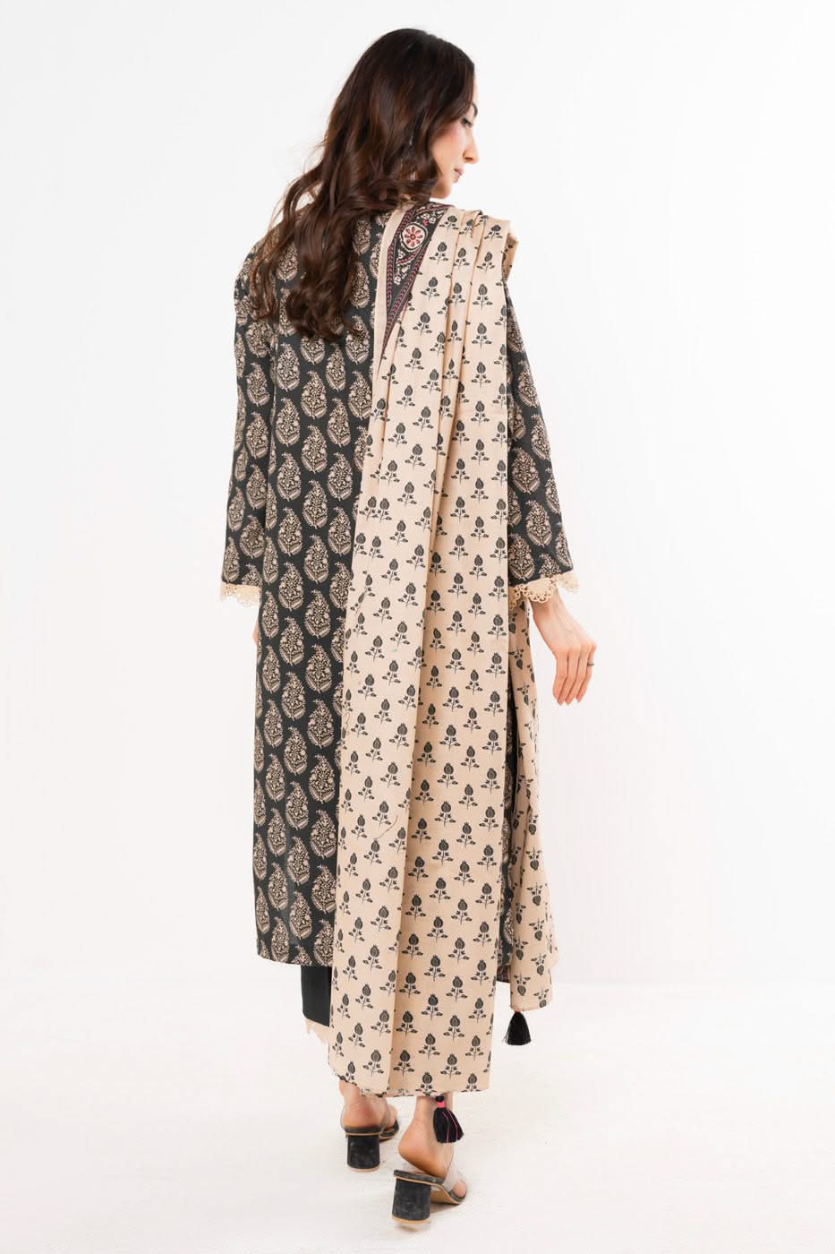 AlKaram- 3 Piece Printed Lawn Unstitched