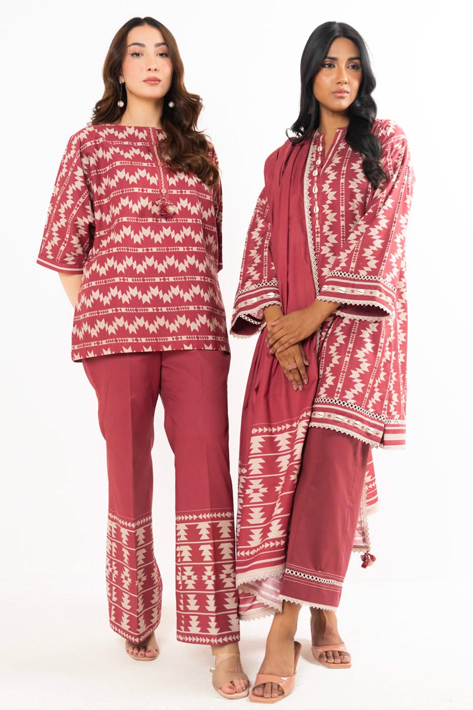AlKaram- 3 Piece Printed Lawn Unstitched